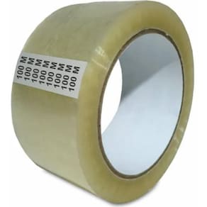 Fita Adesiva Transparente Larga 10 Rolos 45Mm X 100M Premium