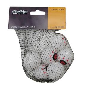 Conjunto 6 Olhos Halloween Play&Fun