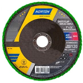 Disco De Lixa Flap Disc 4.1/2Pol Fibra Standard Norton