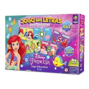 Jogo Das Letras Ariel Educativo Infantil Mimo - 2016