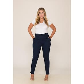 Calça Feminina 7937 Azul Marinho [F075]
