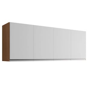 Armário Aéreo para Cozinha 160 cm 4 Portas Adriana
