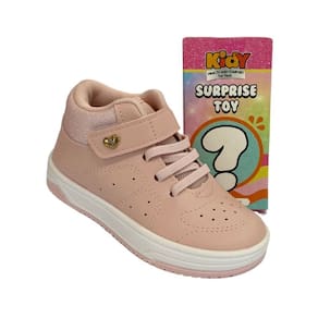 Tênis Kidy Happy Infantil Rosa confortável dia a dia
