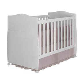 Berço Mini Cama Conforto Suporte pra Mosqueteiro e Rodizios