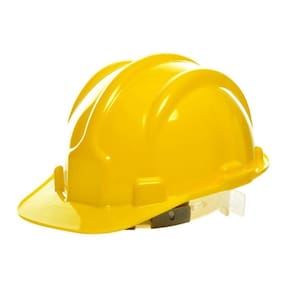 Capacete de Proteção Modelo PLT Amarelo