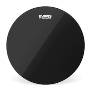 Pele Batedeira Para Bumbo 22` Preta Evans Hydraulic BD22HBG