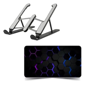Suporte Notebook + Mouse Pad Gamer 30x80cm Antiderrapante