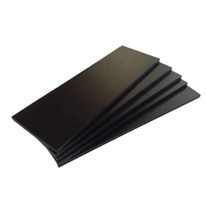 Kit 2 Prateleiras 60X25 Mdf Preto Acompanha Kit Instalação