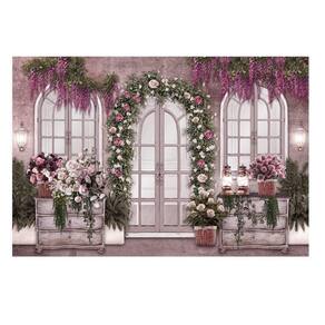 Fundo Fotográfico Newborn Floral 3,0X2,5 Ffg-513