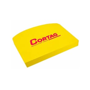 Espátula Em Eva Para Rejunte Azulejos Pisos Cortag Amarelo