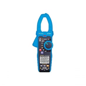 Alicate Amperimetro Digital Minipa Et-3367c Azul Preto