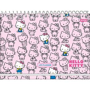 Agenda Espiral Life Planner Hello Kitty Jandaia 104 Páginas