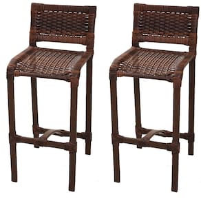 Conjunto 2 Banquetas para Jardim Master Marrom