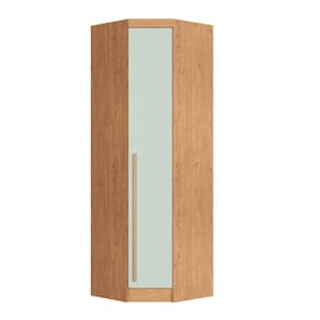 Módulo Canto Oblíquo 1 Porta Infinity Cedro/ Pistache Line