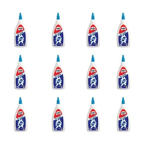 Cola Branca Escolar Liquida Lavável Pritt Tenaz 110gr Kit 12