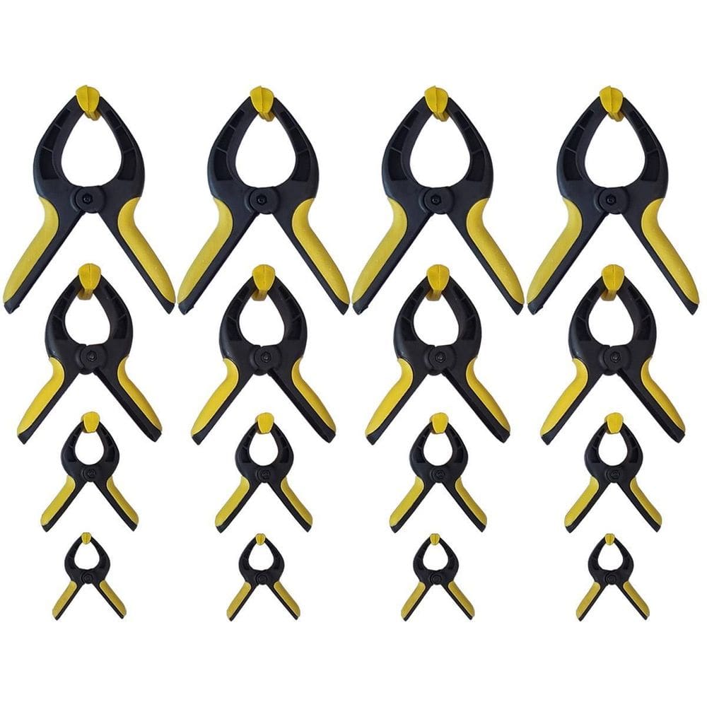 Kit 16 Grampos Sargento Eda Profissional Multiuso