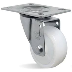 Rodízio Giratório Nylon 4 Pol. 100Mm SuportaAté 170Kg