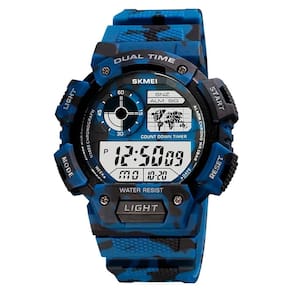 Relógio Masculino Skmei Digital 1723 - Azul Camuflado