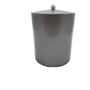 Lixeira Colorida Cozinha Escritorio Banheiro 5L - Cinza