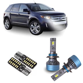 Kit Lampada Led Ford Edge 2006 À 2015 Farol Alto Baixo E