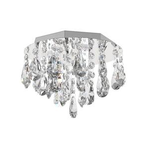 Plafon De Cristal 23Cm Lavabo Hall Entrada Sacada