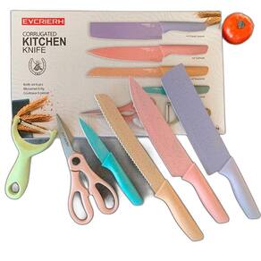 Conjunto De Facas Colours Top Para Churrasco