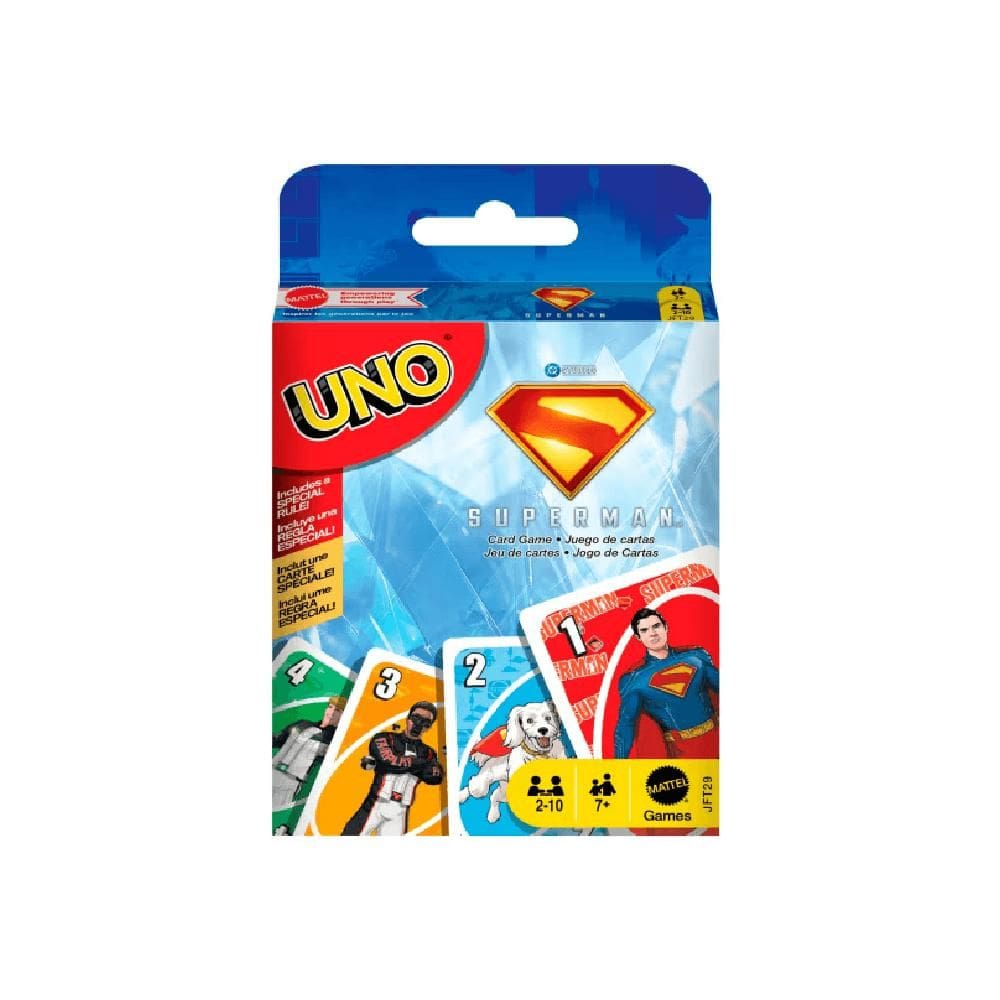 Jogo Uno Superman  - Mattel