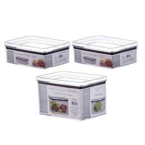Porta Frios E Fresh Hermetico 3Pç-770Ml,1800Ml-Cod:Kit0070