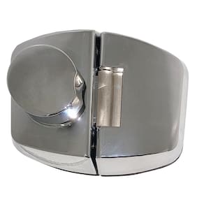 Fechadura Elétrica Dovale Para Porta De Vidro D12 Cromado
