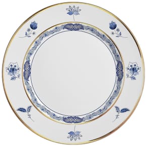 Sousplat Xangai Azul 34 Cm Cerâmica Alleanza
