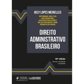 Direito Administrativo Brasileiro - 2025