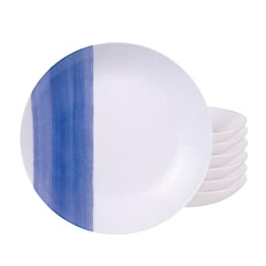 Jogo De Pratos Fundo 22Cm Kit 6Pcs Porcelana Soho Tramontina