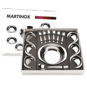 Conjunto Jogo aço inox para sobremesa 14 peças - Martinox