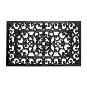 Capacho DII Rubber All Weather 18x30 Scroll Collection
