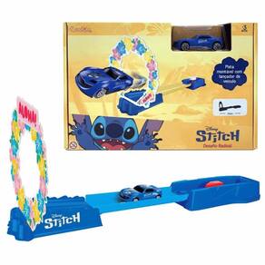 Pista de Carrinho Stitch Desafio Radical Disney Candide