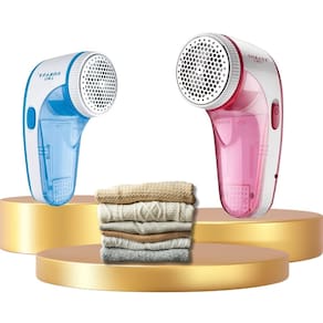 Papa Bolinhas e Fiapos Elétrico Remove Pelos Roupas Novas Recarregável S/ Fio 110/220V 3 Lâminas USB
