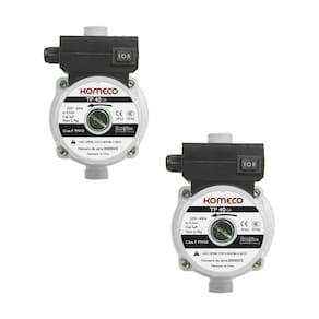 Kit 2 Mini Bombas Circuladoras de Água TP40 G4 Ferro - Komeco - 220V
