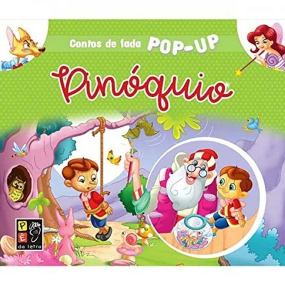 Contos De Fadas Pop- Up Pinoquio