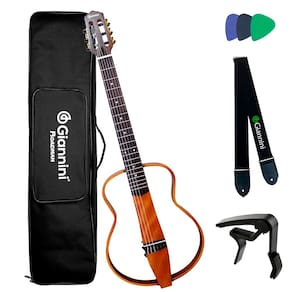 Violão Giannini Roadman Elétrico Nylon Grmn Natural C/ Bag