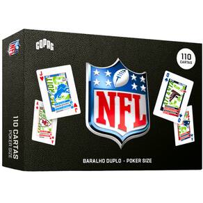Baralho de Cartas NFL Estojo Duplo 110 Cartas Copag
