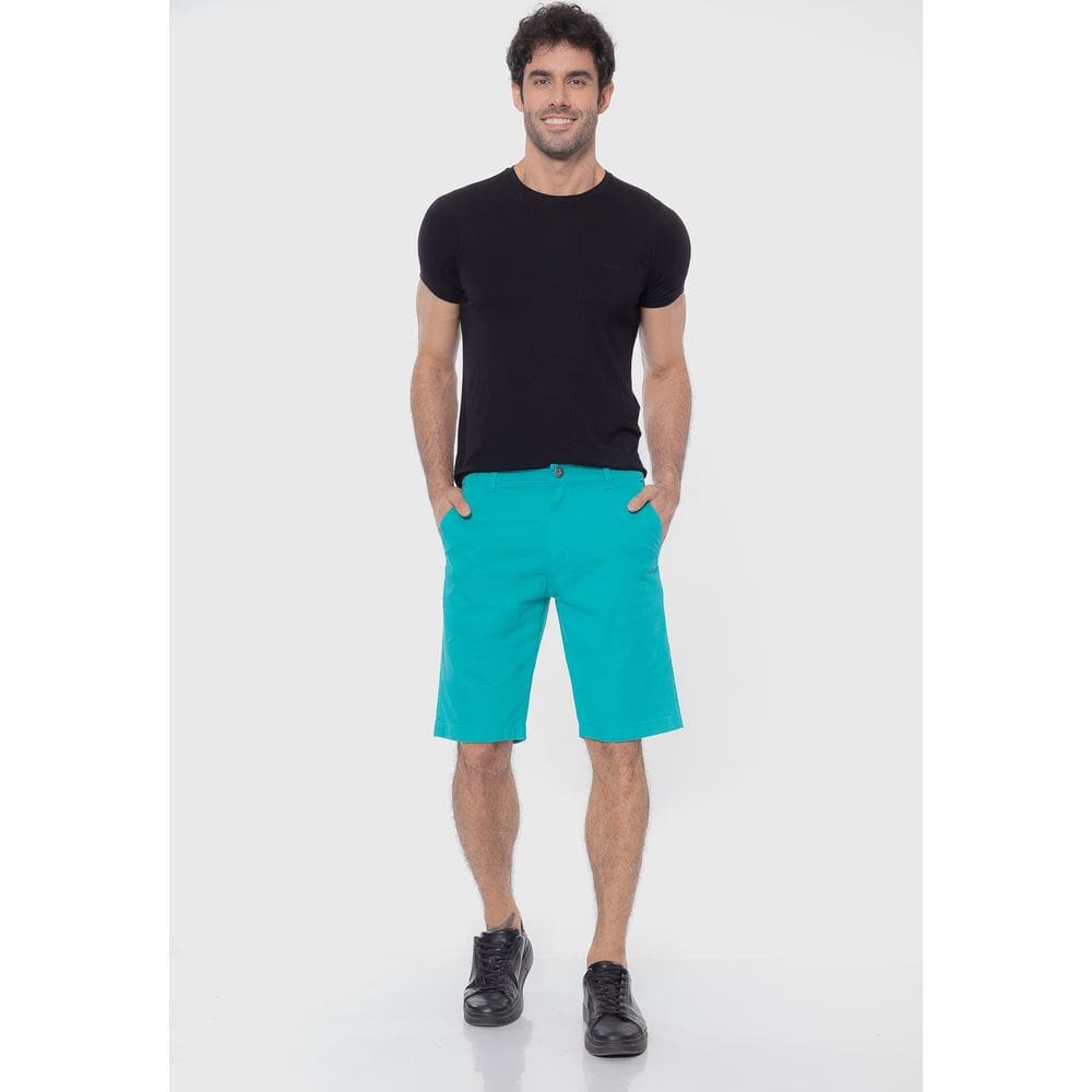 Bermuda Sarja 7879 Verde água