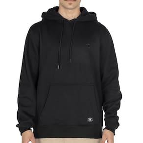 Moletom DC Shoes Canguru Embroidery WT25 Masculino Preto