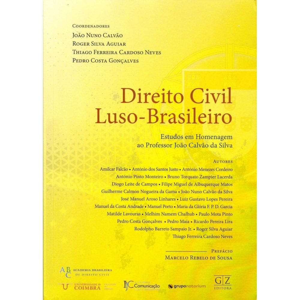Direito Civil Luso - Brasileiro - 01Ed/21