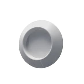 Puxador Adesivo Slim P/ Box Portas E Armários Redondo Branco