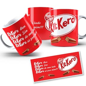 Caneca Kit Kero Delicada Presente para Alguém Especial 325ml