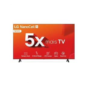 Smart TV LG NanoCell AI NANO80 4K de 75 Polegadas 75NANO80