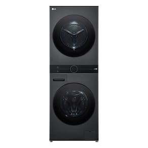 Lava e Seca Torre WashTower 14kg Black Inox 127V