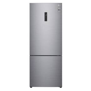 Geladeira LG Inverter Bottom Freezer 451L Platinum GC-B569NLL2 220V
