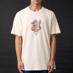 Camiseta MCD Espada Draco WT25 Masculina Creme Arcanjo