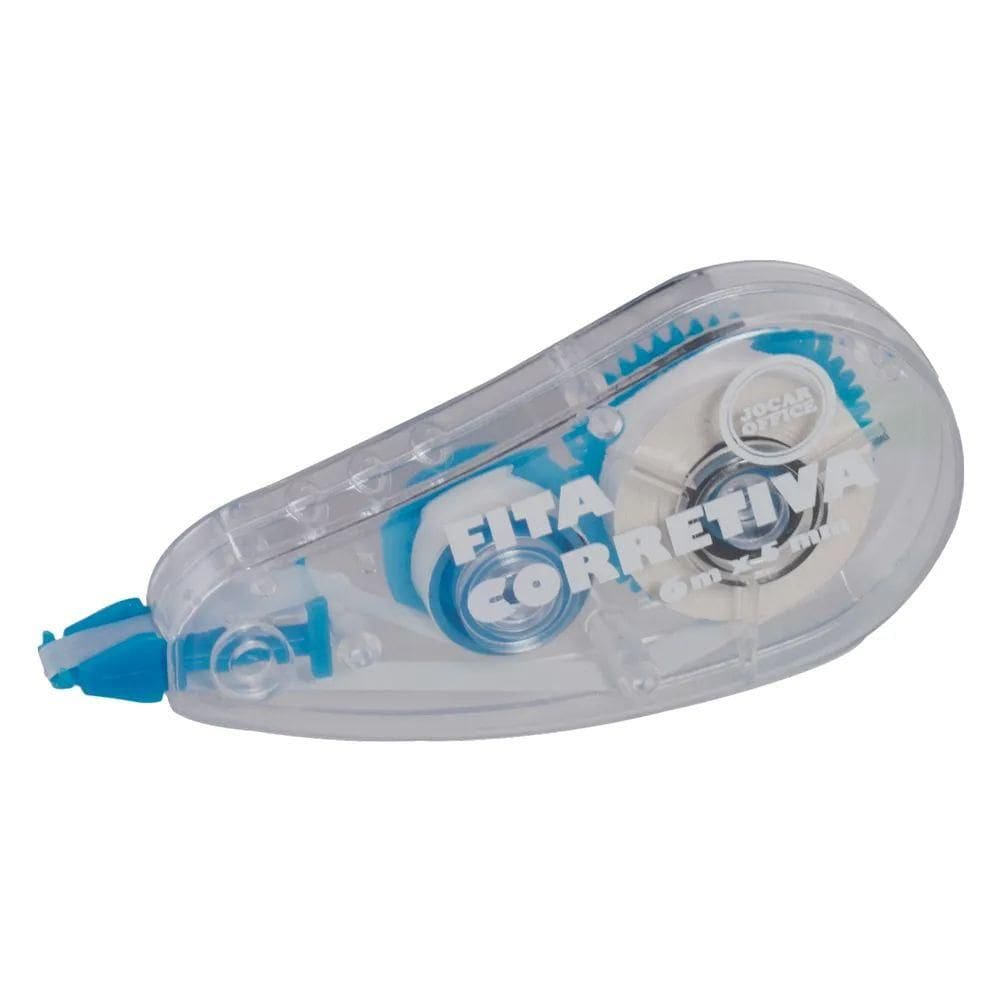 Corretivo Fita 5mmx6m Azul - JOCAR OFFICE